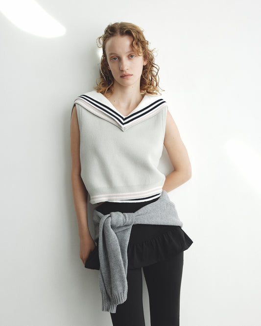 SAILOR KNIT VEST