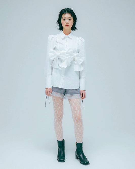 PAFF SLEEVE COTTON SHIRT