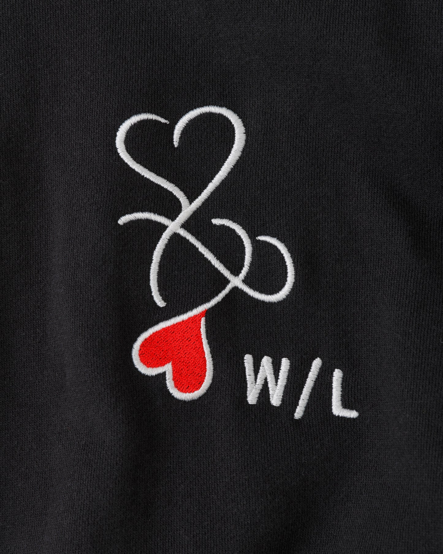 w/LISA (ウィズリサ) | W/L HEART LOGO OVERSIZED HOODIE (ハートロゴオーバーサイズフーディー) | スウェット パーカー プリント ユニセックス メンズ レディース 女性 ウィメンズ
