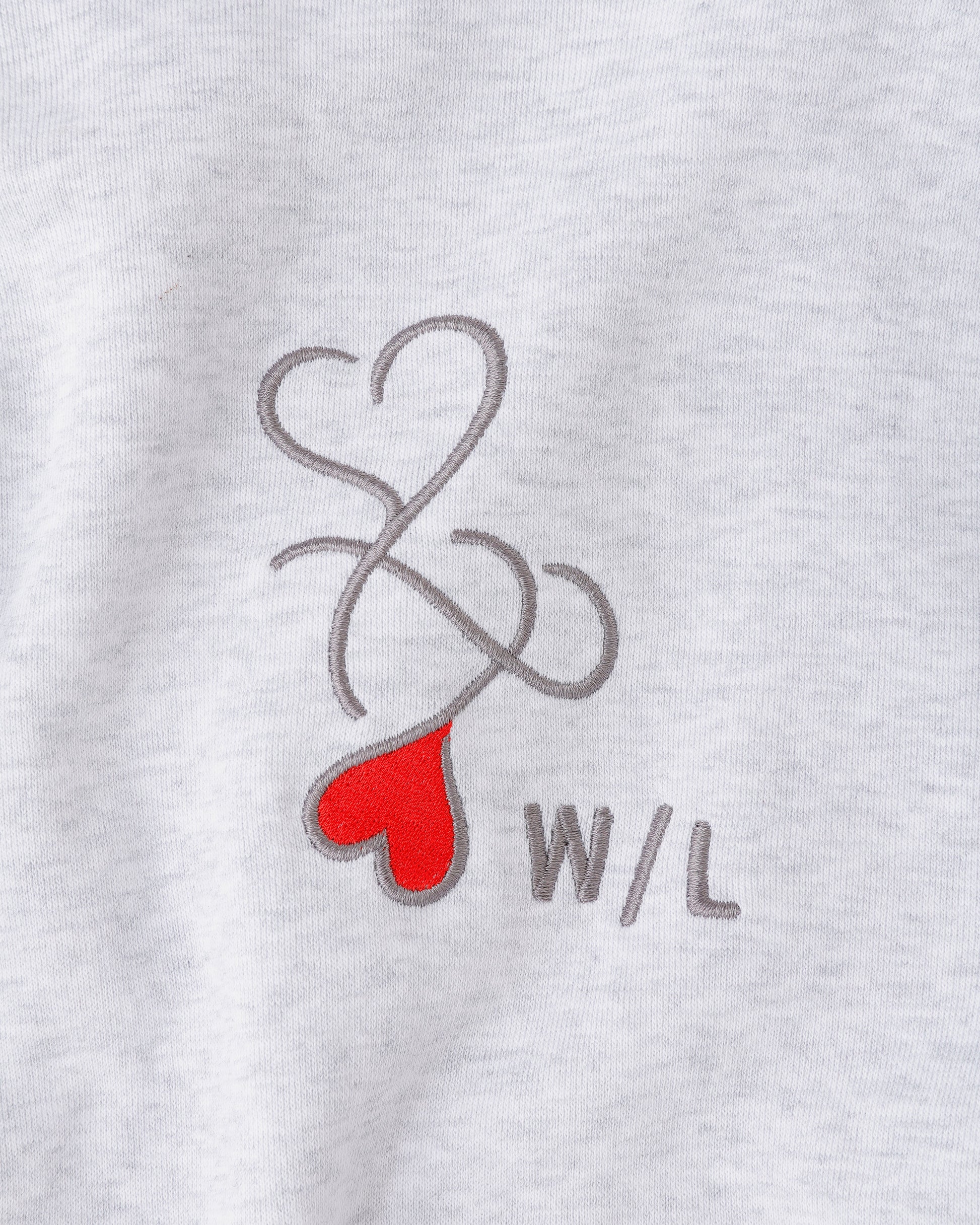 w/LISA (ウィズリサ) | W/L HEART LOGO OVERSIZED HOODIE (ハートロゴオーバーサイズフーディー) | スウェット パーカー プリント ユニセックス メンズ レディース 女性 ウィメンズ