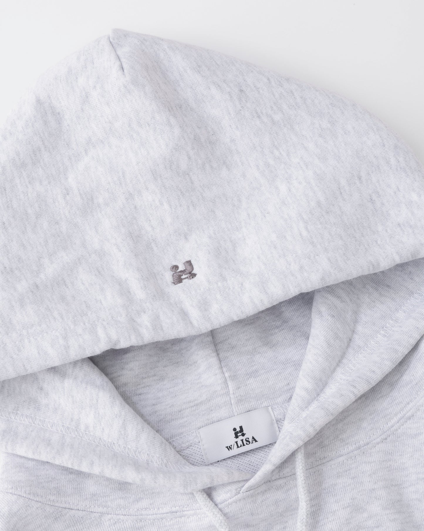 w/LISA (ウィズリサ) | W/L HEART LOGO OVERSIZED HOODIE (ハートロゴオーバーサイズフーディー) | スウェット パーカー プリント ユニセックス メンズ レディース 女性 ウィメンズ