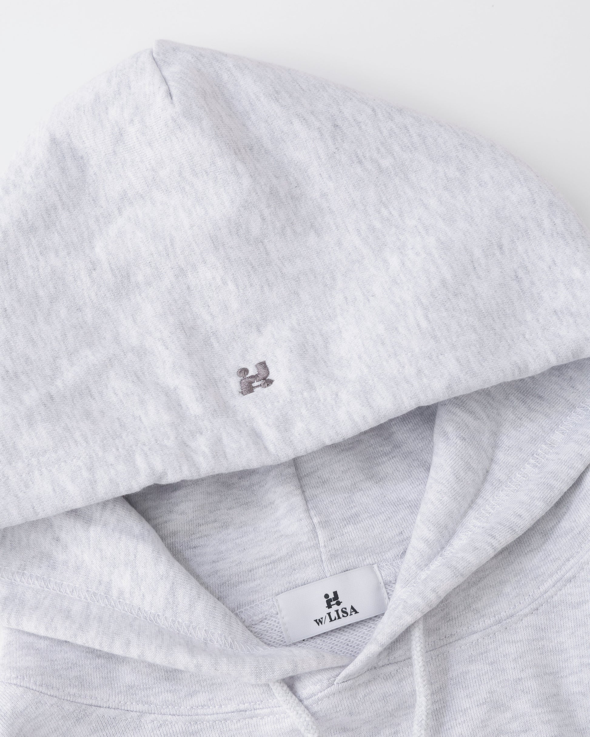 w/LISA (ウィズリサ) | W/L HEART LOGO OVERSIZED HOODIE (ハートロゴオーバーサイズフーディー) | スウェット パーカー プリント ユニセックス メンズ レディース 女性 ウィメンズ