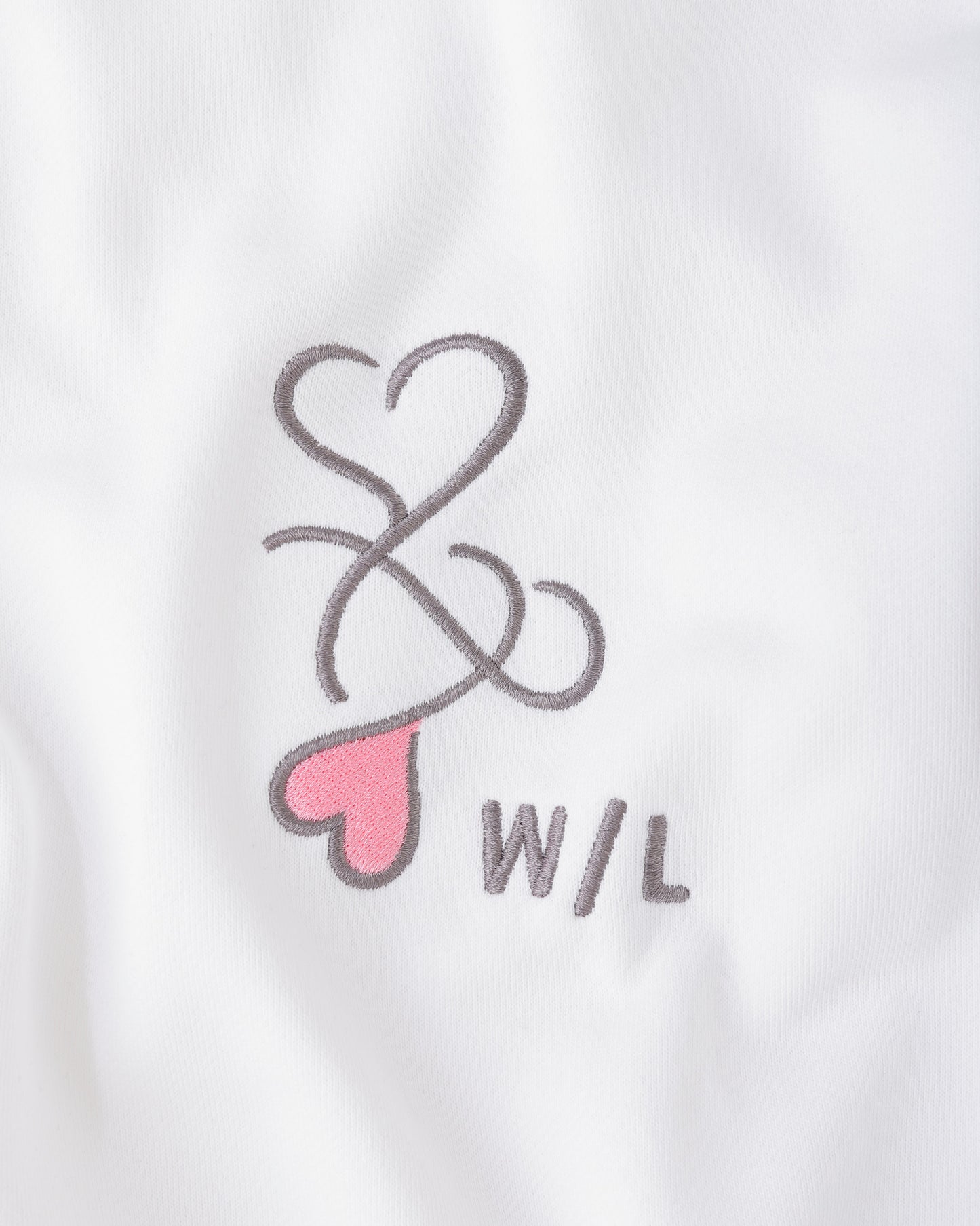 w/LISA (ウィズリサ) | W/L HEART LOGO OVERSIZED HOODIE (ハートロゴオーバーサイズフーディー) | スウェット パーカー プリント ユニセックス メンズ レディース 女性 ウィメンズ