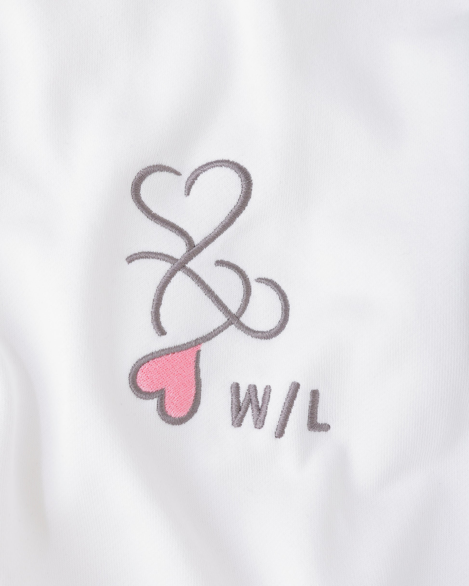 w/LISA (ウィズリサ) | W/L HEART LOGO OVERSIZED HOODIE (ハートロゴオーバーサイズフーディー) | スウェット パーカー プリント ユニセックス メンズ レディース 女性 ウィメンズ