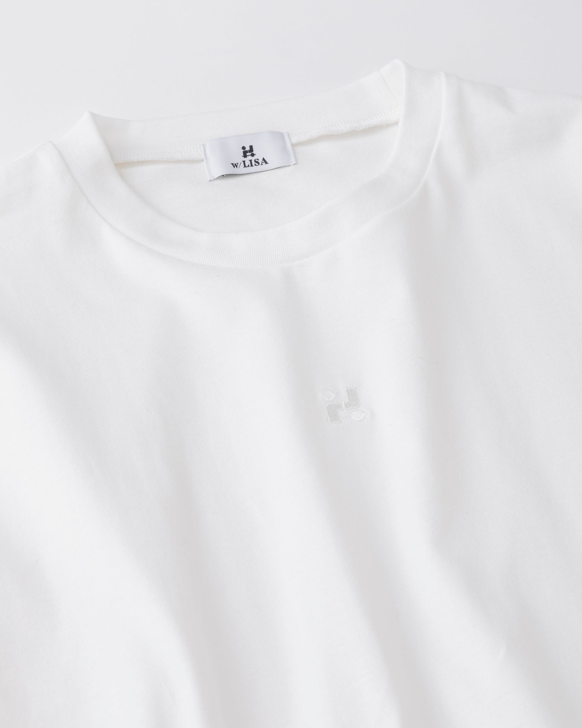 w/LISA (ウィズリサ) | 【UNISEX】OVERSIZED T-SHIRT (ユニセックスオーバーサイズTシャツ) | カットソー メンズ レディース 男性 女性 ウィメンズ 半袖 ロゴ 刺繍