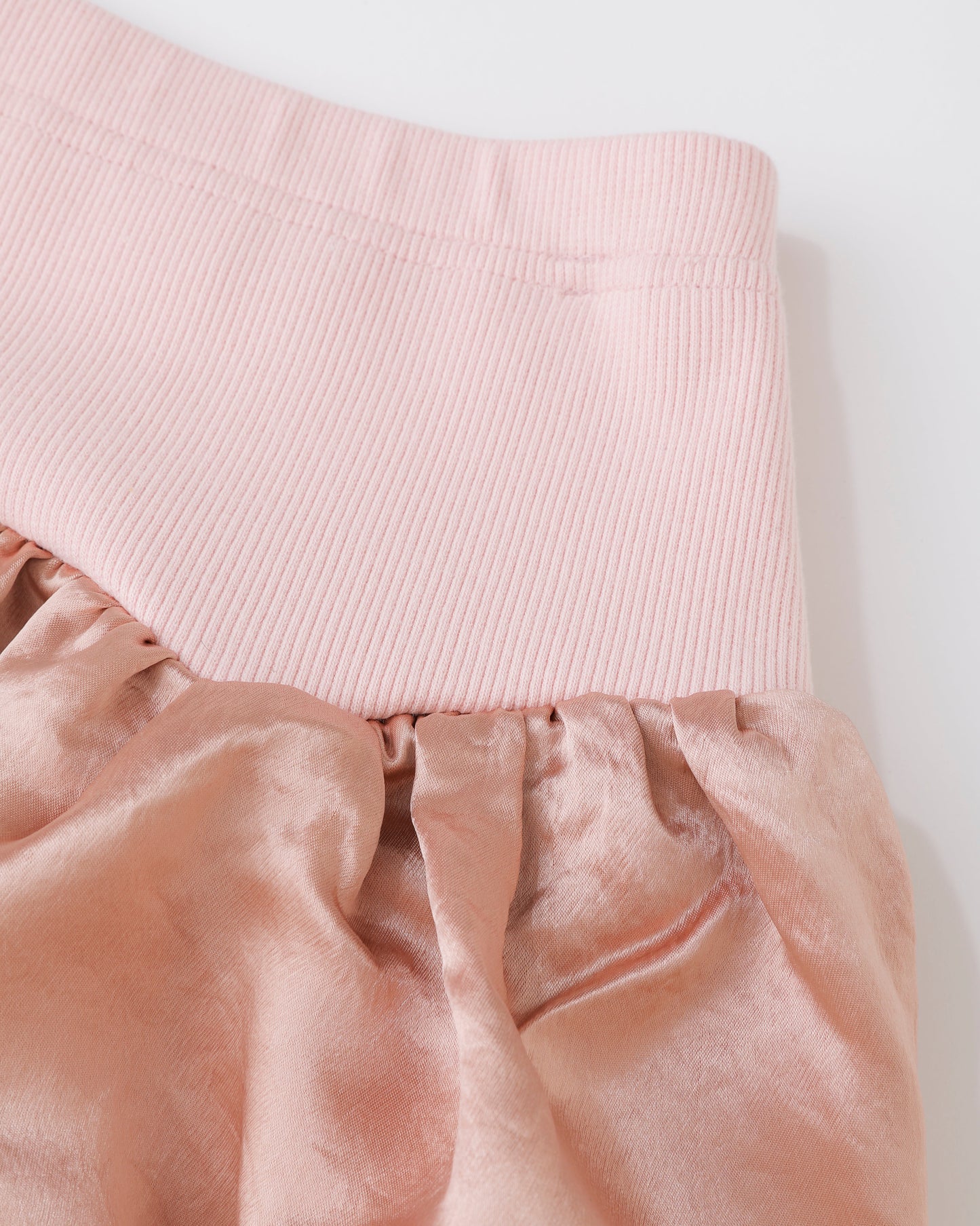 w/LISA (ウィズリサ) | BALLOON TOPS 2WAY SKIRT(バルーントップス2ウェイスカート) | サテン 光沢  ノースリーブ レディース 女性 ウィメンズ ショート ピンク ブランド