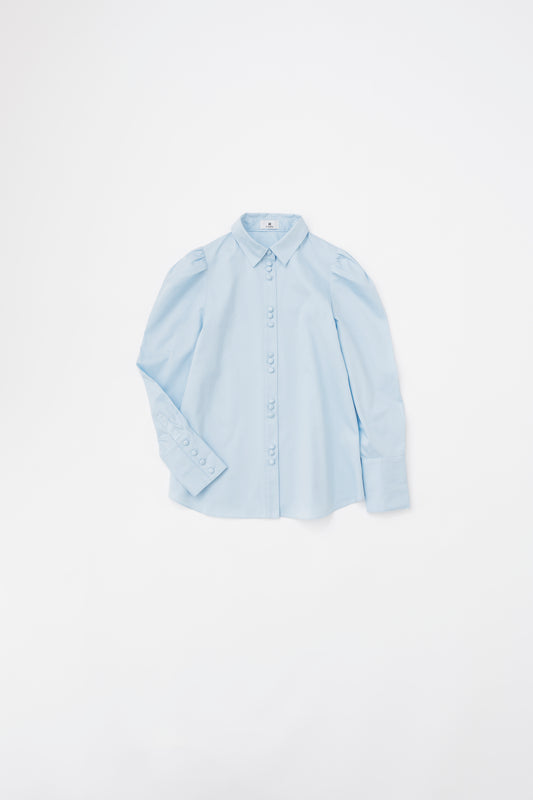 【SAMPLE SALE】PAFF SLEEVE COTTON SHIRT