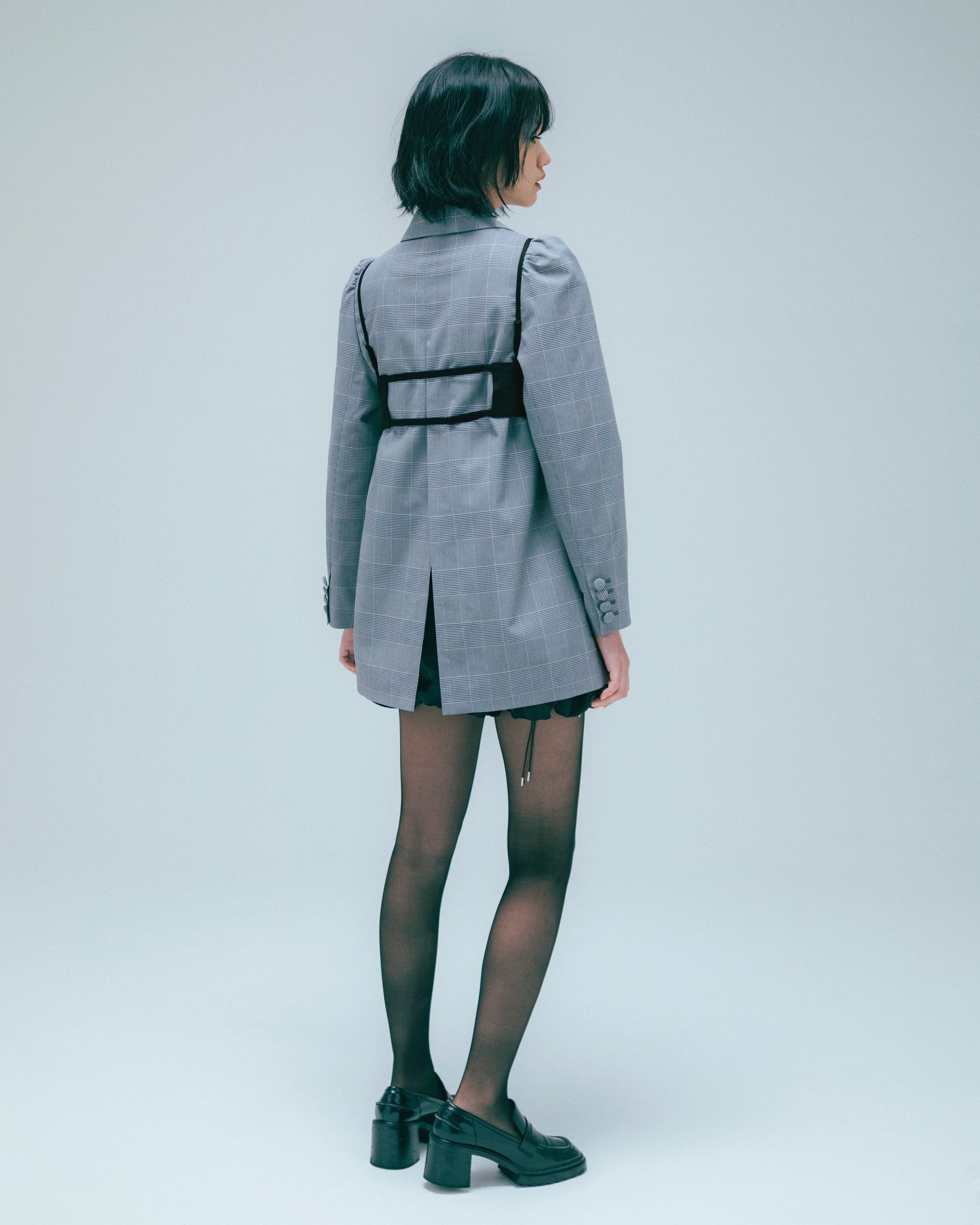 w/LISA (ウィズリサ) | BALLOON TOPS 2WAY SKIRT(バルーントップス2ウェイスカート) | サテン 光沢  ノースリーブ レディース 女性 ウィメンズ ブランド ショート丈