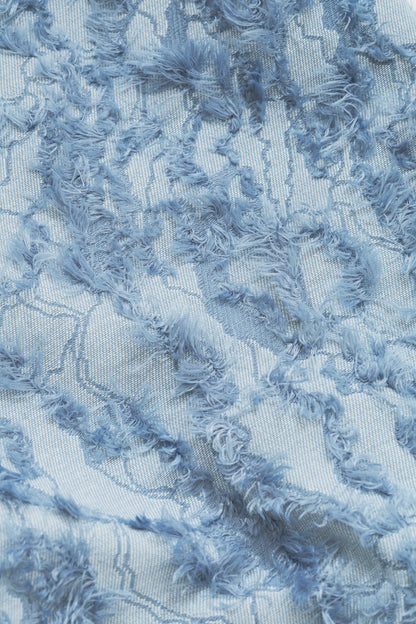 FUZZY DENIM LIKE PANTS
