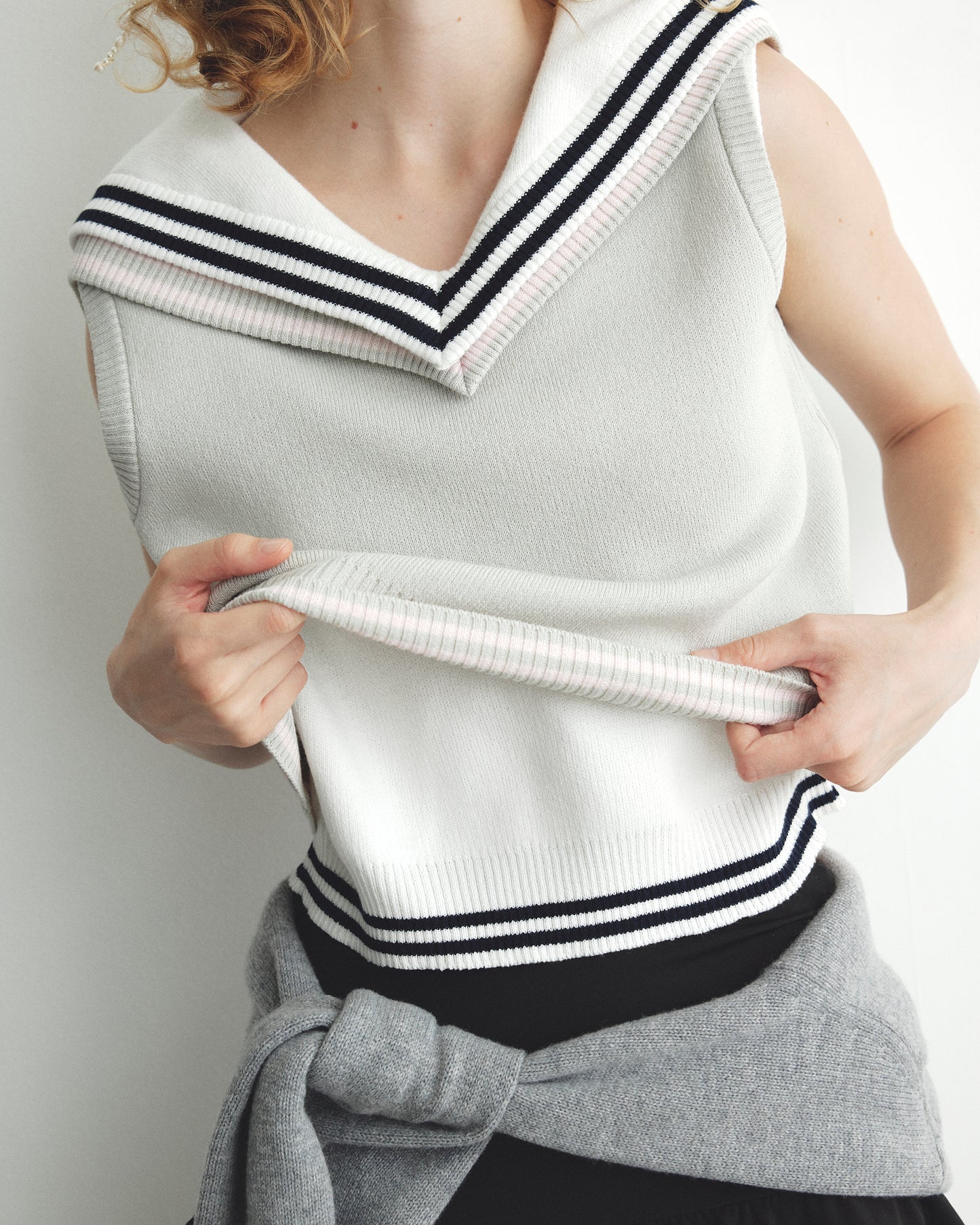 SAILOR KNIT VEST