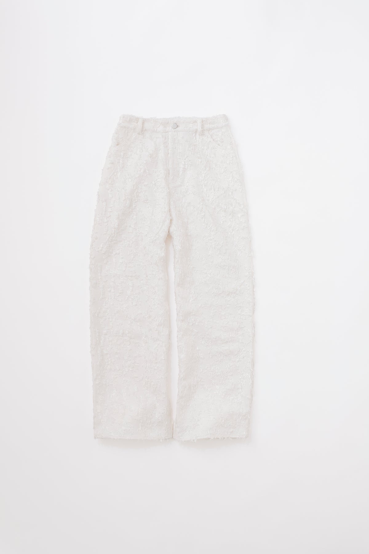 【SAMPLE SALE】FUZZY DENIM LIKE PANTS