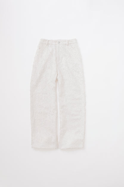 【SAMPLE SALE】FUZZY DENIM LIKE PANTS