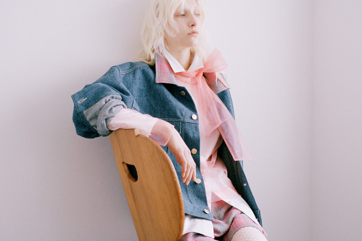 TWEED DENIM JACKET