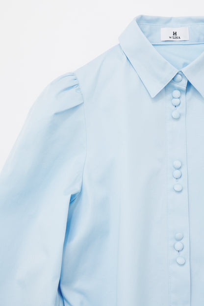 PAFF SLEEVE COTTON SHIRT