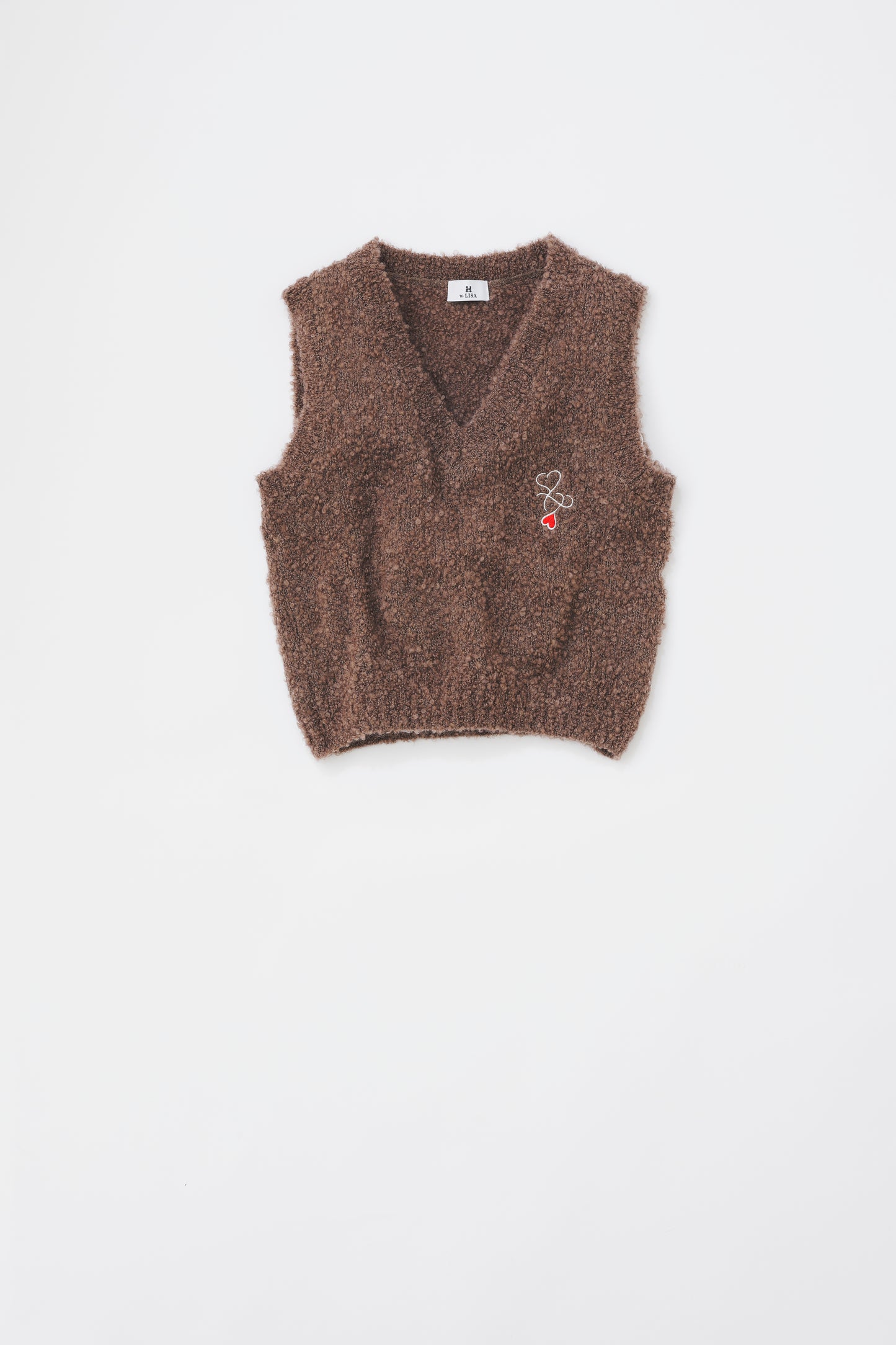POODLE KNIT VEST